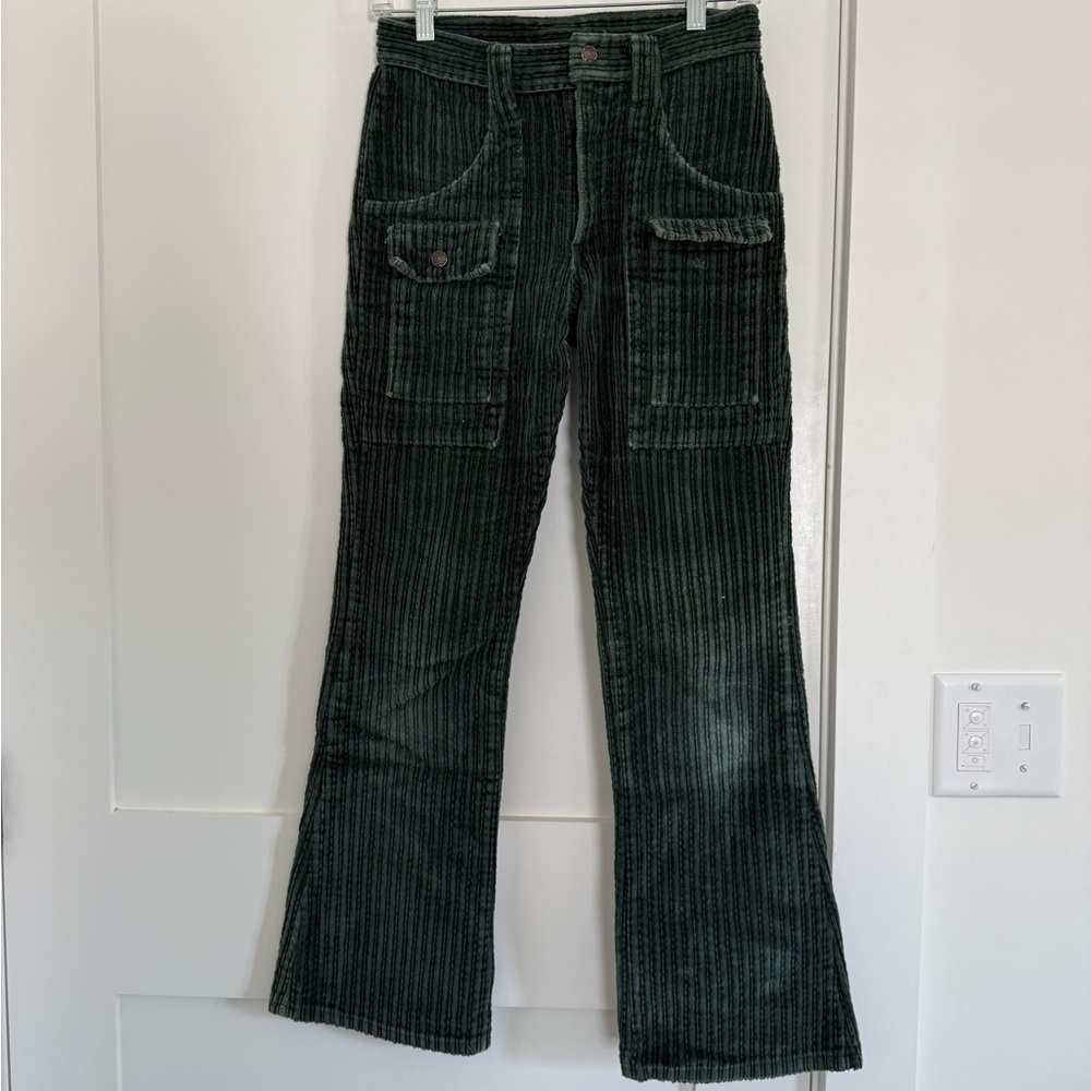 Vintage 70’s Green Corduroy pants